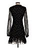 Intermix Hearts Black Cocktail Dress Size 4 - photo 2