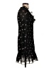 Intermix Hearts Black Cocktail Dress Size 4 - photo 4