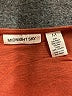 Midnight Sky Orange Short Sleeve Top Size M - photo 7