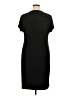 Dana Buchman Solid Black Casual Dress Size XL - photo 2