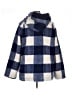 Boden 100% Polyester Checkered-gingham Blue Coat Size 16 - photo 2