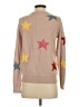 THML Stars Tan Pullover Sweater Size XS - photo 2