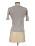 Zara 100% Cotton Gray Short Sleeve Turtleneck Size S - photo 2