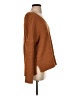 Lucky Brand Solid Brown Pullover Sweater Size M - photo 4