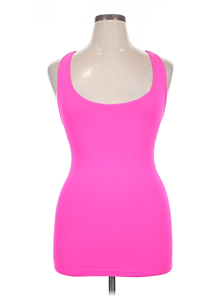 Pre-owned Assorted Brands Tank Top Pink Strapless Neckline Tops