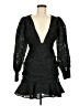 showpo 100% Polyester Black Cocktail Dress Size 6 - photo 1