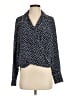Veronica Beard Polka Dots Blue 3/4 Sleeve Blouse Size 0 - photo 1