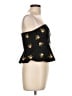 Veronica Beard Black Tube Top Size 10 - photo 4