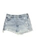 AGOLDE 100% Cotton Blue Denim Shorts Size 29 waist - photo 1