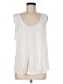 American Vintage 100% Cotton White Sleeveless T-Shirt Size M - photo 1