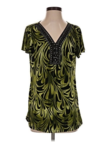 Perseption Concept Short Sleeve Blouse (view 1)