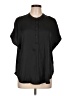 Old Navy Black Short Sleeve Blouse Size L - photo 1