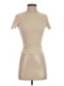 Zara Tan Short Sleeve Turtleneck Size S - photo 1