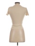 Zara Tan Short Sleeve Turtleneck Size S - photo 2