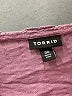 Torrid Purple Long Sleeve Blouse Size Med Plus (00) - photo 7