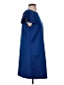 Unbranded Solid Blue Casual Dress Size M - photo 4