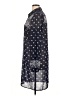 MICHAEL Michael Kors 100% Polyester Blue Casual Dress Size XL - photo 5