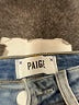 Paige Hearts Blue Jeans Size 28 waist - photo 7
