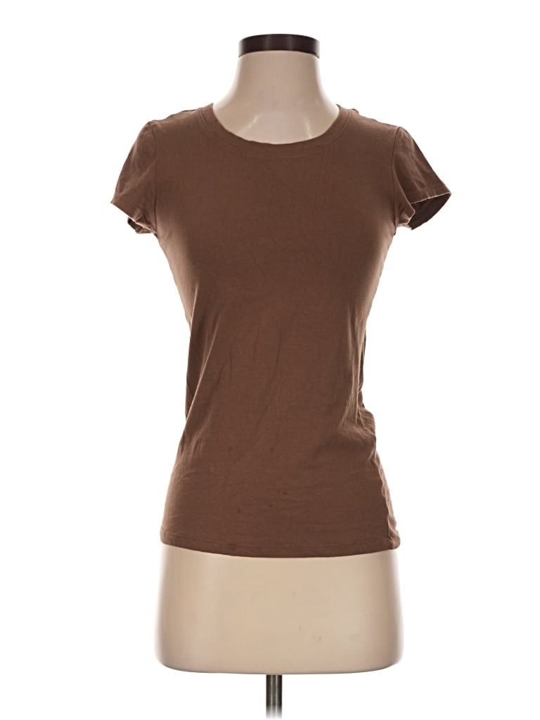 Pre-owned Ambiance Short Sleeve T-shirt In Brown
