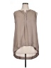 Unbranded 100% Polyester Gray Sleeveless Blouse Size XL (estimated) - photo 1