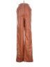 ASOS Design 100% Leather Brown Leather Pants Size 4 - photo 1