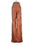ASOS Design 100% Leather Brown Leather Pants Size 4 - photo 2