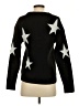 Aqua Stars Black Pullover Sweater Size XS - photo 2