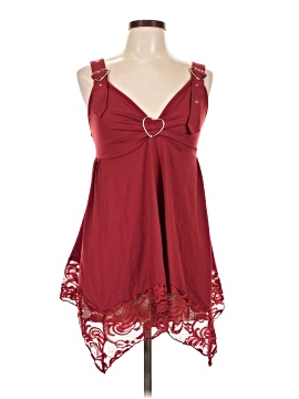Shein Curve Sleeveless Blouse