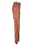 ASOS Design 100% Leather Brown Leather Pants Size 4 - photo 4