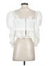 Assorted Brands 100% Polyester White 3/4 Sleeve Blouse Size S - photo 2