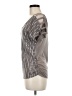 Vanity Silver Short Sleeve Top Size M - photo 5