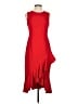 Calvin Klein Red Cocktail Dress Size 4 - photo 1