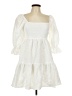 Entro White Casual Dress Size L - photo 1