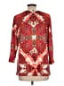 Chico's Red 3/4 Sleeve Blouse Size L - photo 2