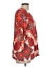 Chico's Red 3/4 Sleeve Blouse Size L - photo 4