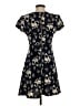 Tulle Print Black Casual Dress Size S - photo 2