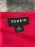 Torrid Red Sleeveless Blouse Size 2X Plus (2) - photo 7