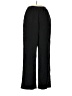 Alfred Dunner Chevron-herringbone Black Track Pants Size 8 - photo 1