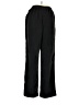 Alfred Dunner Chevron-herringbone Black Track Pants Size 8 - photo 2