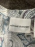Alfred Dunner 100% Polyester Paisley Silver Short Sleeve Blouse Size 8 - photo 7