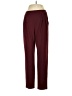 Leith Solid Burgundy Casual Pants Size M - photo 1