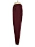 Leith Solid Burgundy Casual Pants Size M - photo 5