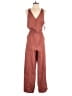 Active Solid Brown Jumpsuit Size M - photo 1