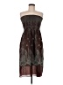 Lapis Paisley Brown Cocktail Dress One size - photo 1