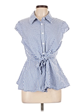 Grace Karin Sleeveless Button Down Shirt