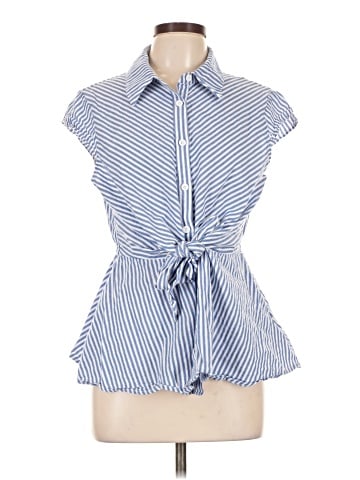 Grace Karin Sleeveless Button-Down Shirt (view 1)