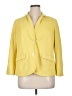Talbots 100% Cotton Yellow Blazer Size 14WP - photo 1