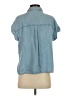 Sanctuary Blue Short Sleeve Button-Down Shirt Size XS - photo 2