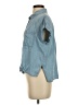 Sanctuary Blue Short Sleeve Button-Down Shirt Size XS - photo 5