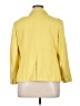 Talbots 100% Cotton Yellow Blazer Size 14WP - photo 2
